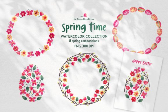 Download Spring Time Watercolor Clipart - Watercolor clipart Collection